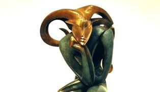 Галерея Аллы Булянской. Арсен Аветисян Мыслитель 2004 Бронза, литье, патинирование,  h - 125 см 2003